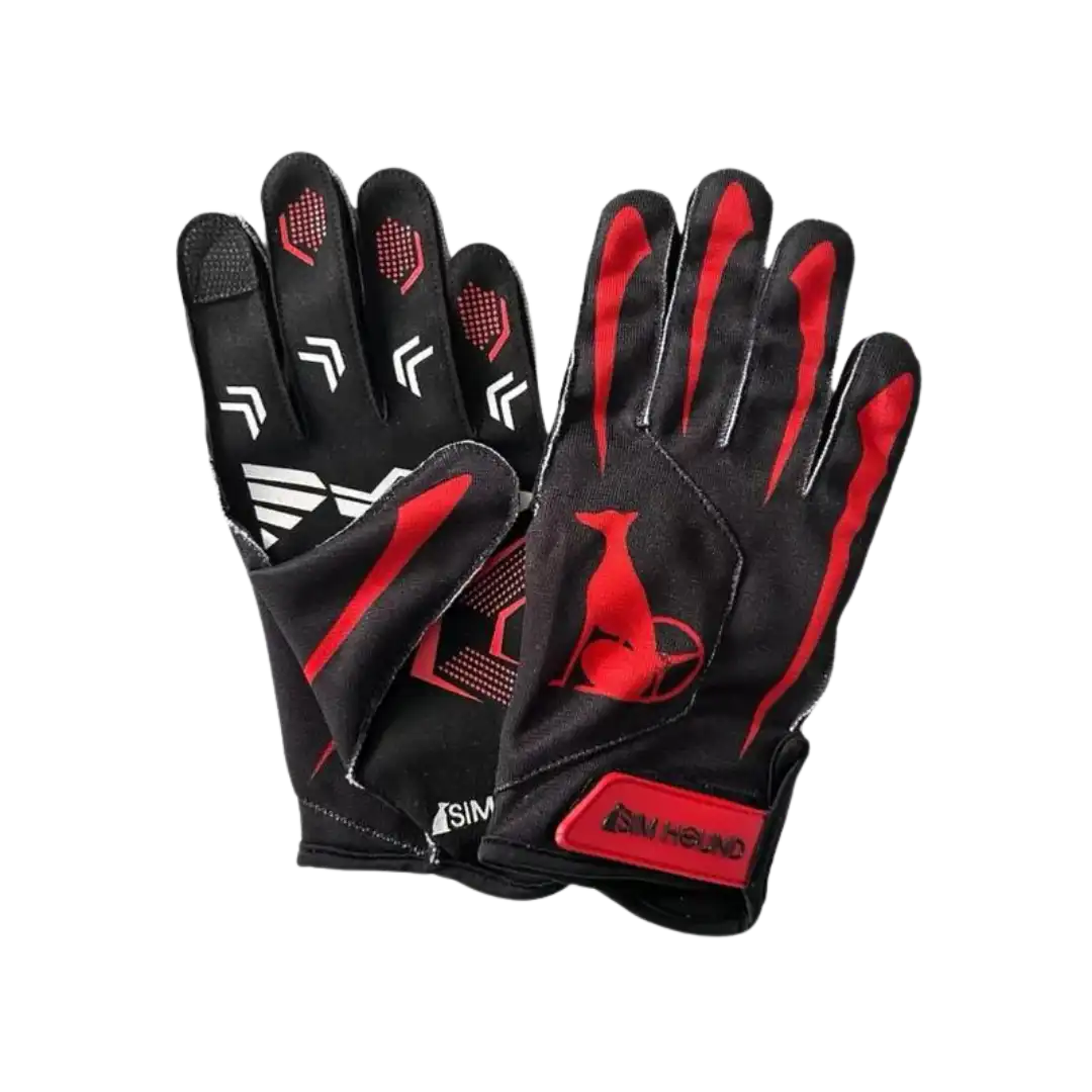 product_picture_Sim Hound Gloves - External Stitching - Red